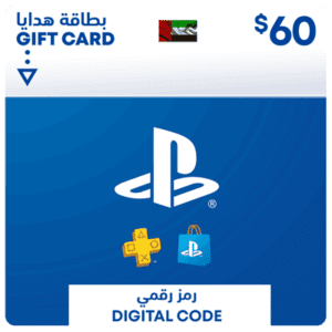 PlayStation Store Gift Card $60 - UAE