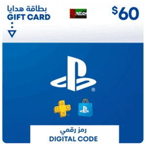 PlayStation Store Gift Card $60 - UAE