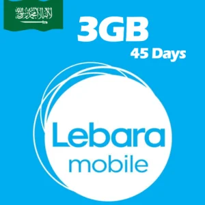 Lebara Internet Cards - 3GB for 45 Days