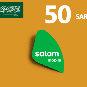 Salam Mobile Recharge Card - 50 SAR - KSA