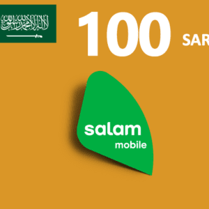 Salam Mobile Recharge Card - 100 SAR - KSA