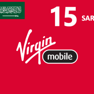 Virgin Mobile Recharge Card - 15 SAR - KSA