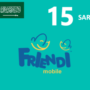 FRiENDi Mobile Recharge Card - 15 SAR - KSA