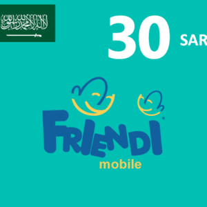 FRiENDi Mobile Recharge Card - 30 SAR - KSA