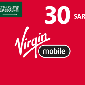 Virgin Mobile Recharge Card - 30 SAR - KSA