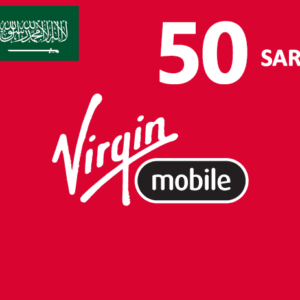 Virgin Mobile Recharge Card - 50 SAR - KSA