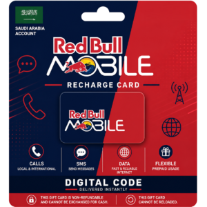 Red Bull Mobile Recharge Card– Saudi Arabia