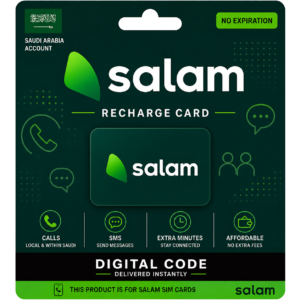 Salam Recharge Card – Saudi Arabia