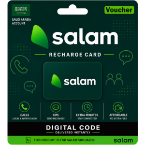 Salam Recharge Card –Saudi Arabia