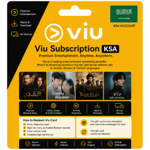 Viu Subscription – KSA Account
