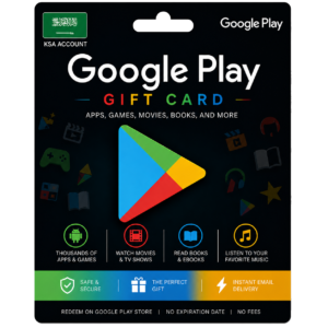 Google Play Gift Card – KSA Account