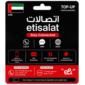 Etisalat Recharge Card – UAE