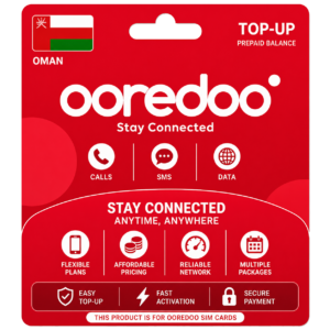 Ooredoo Recharge Card – Oman