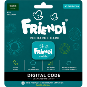 Friendi Recharge Card – Saudi Arabia