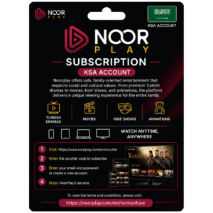 Noor Play Subscription – KSA Account