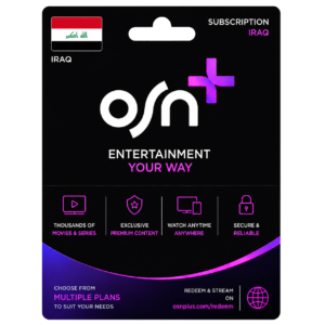 OSN+ Subscription – Iraq