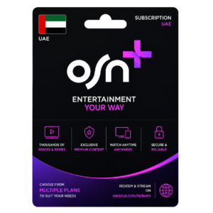 OSN+ Subscription – UAE