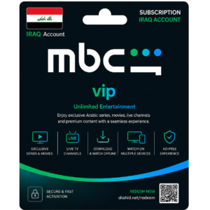 Shahid VIP Subscription – Iraq Account