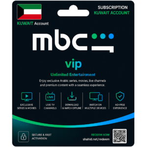 Shahid VIP Subscription – Kuwait Account