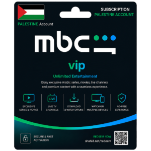 Shahid VIP Subscription – Palestine Account
