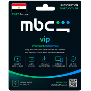 Shahid VIP Subscription – Egypt Account