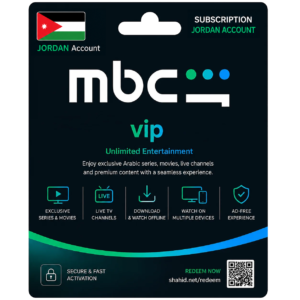 Shahid VIP Subscription – Jordan Account